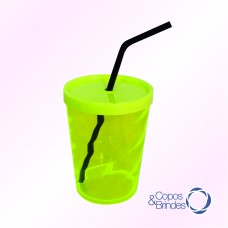 Twister com Tampa - Amarelo Neon